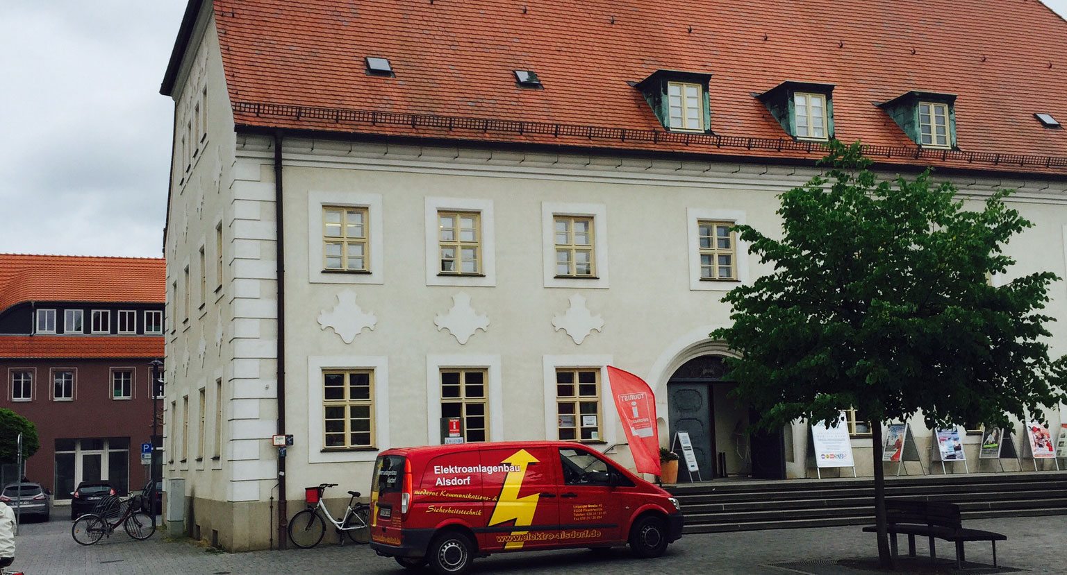 Elektroinstallation im Rathaus Finsterwalde