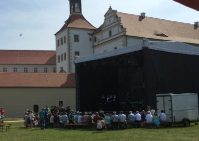 Eventstrom zum Chorfest in Finsterwalde